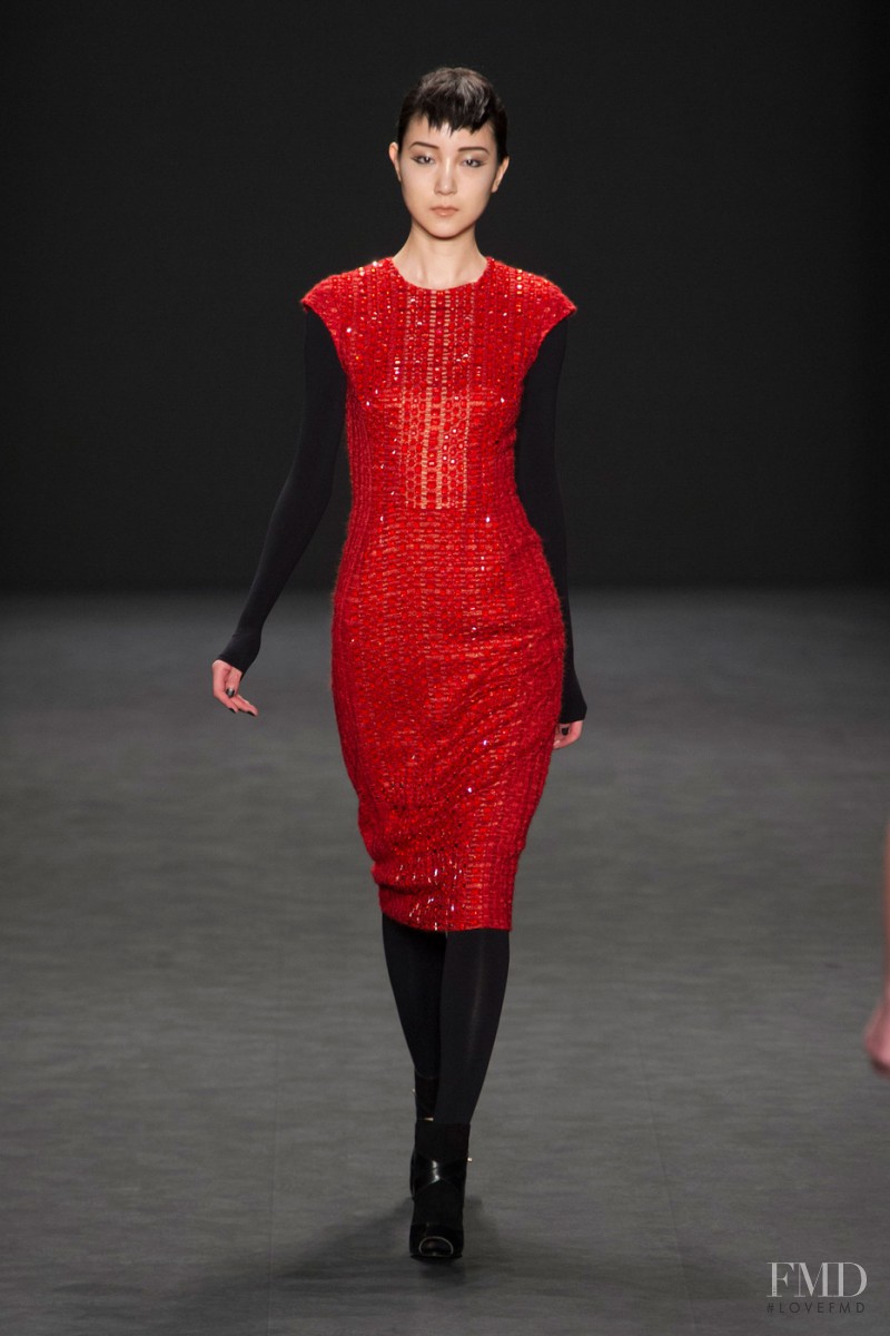 Carmen Marc Valvo fashion show for Autumn/Winter 2014