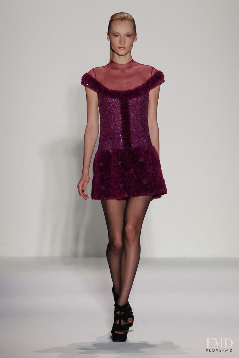 Joanna Mastroianni fashion show for Autumn/Winter 2013