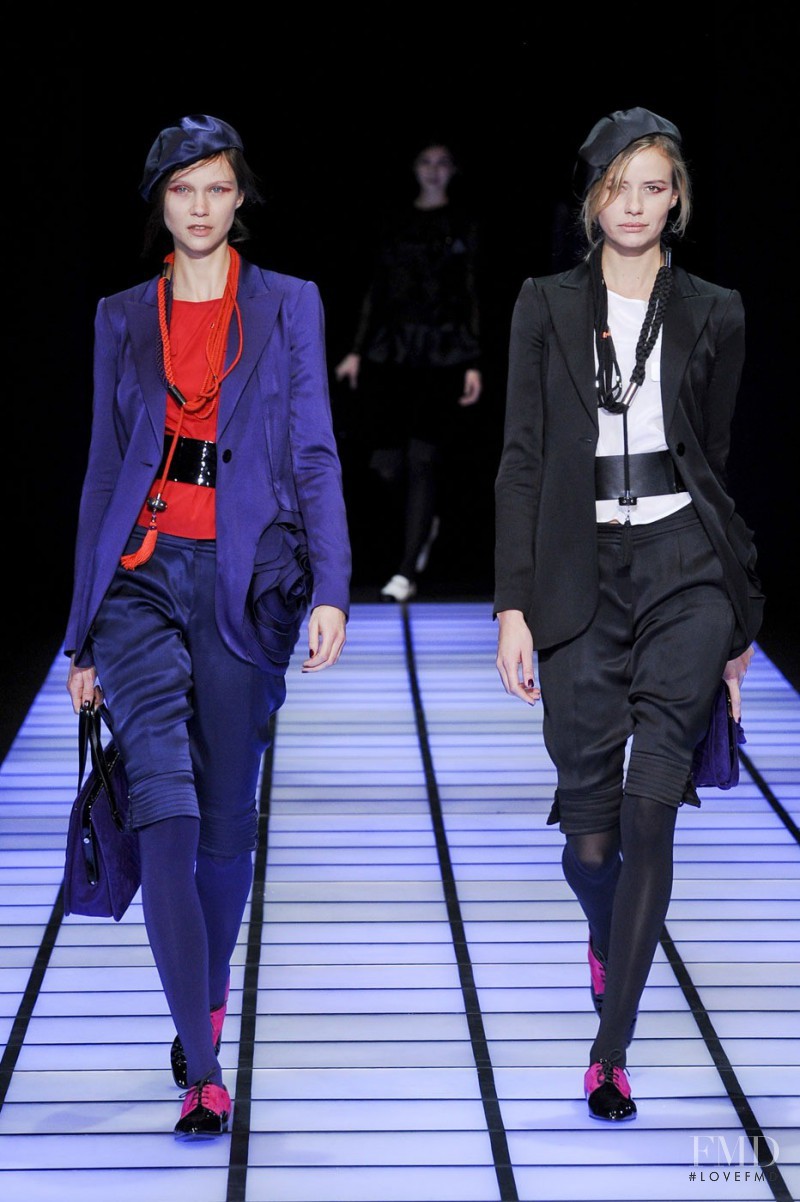 Emporio Armani fashion show for Autumn/Winter 2012