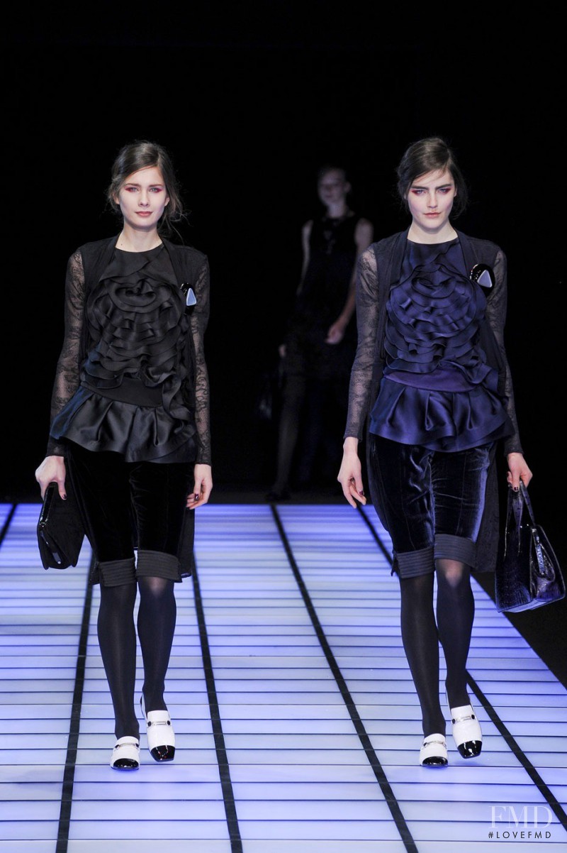 Emporio Armani fashion show for Autumn/Winter 2012