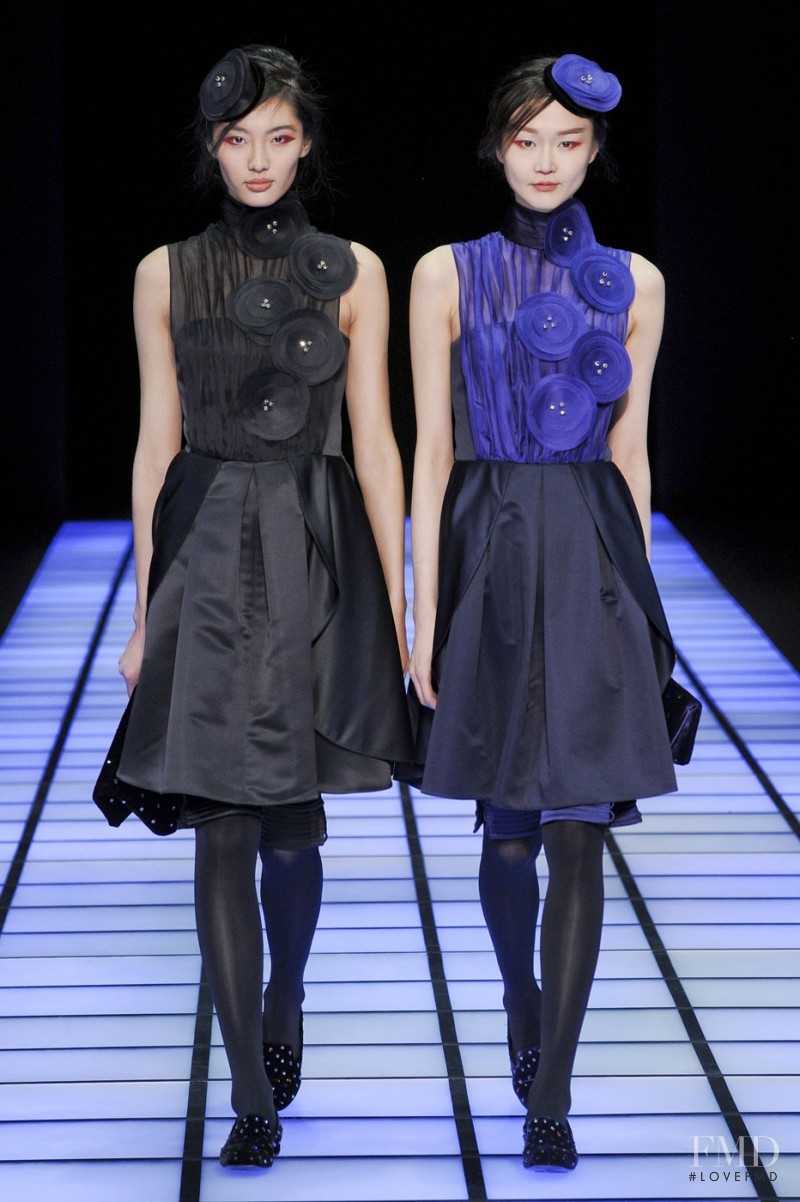 Emporio Armani fashion show for Autumn/Winter 2012