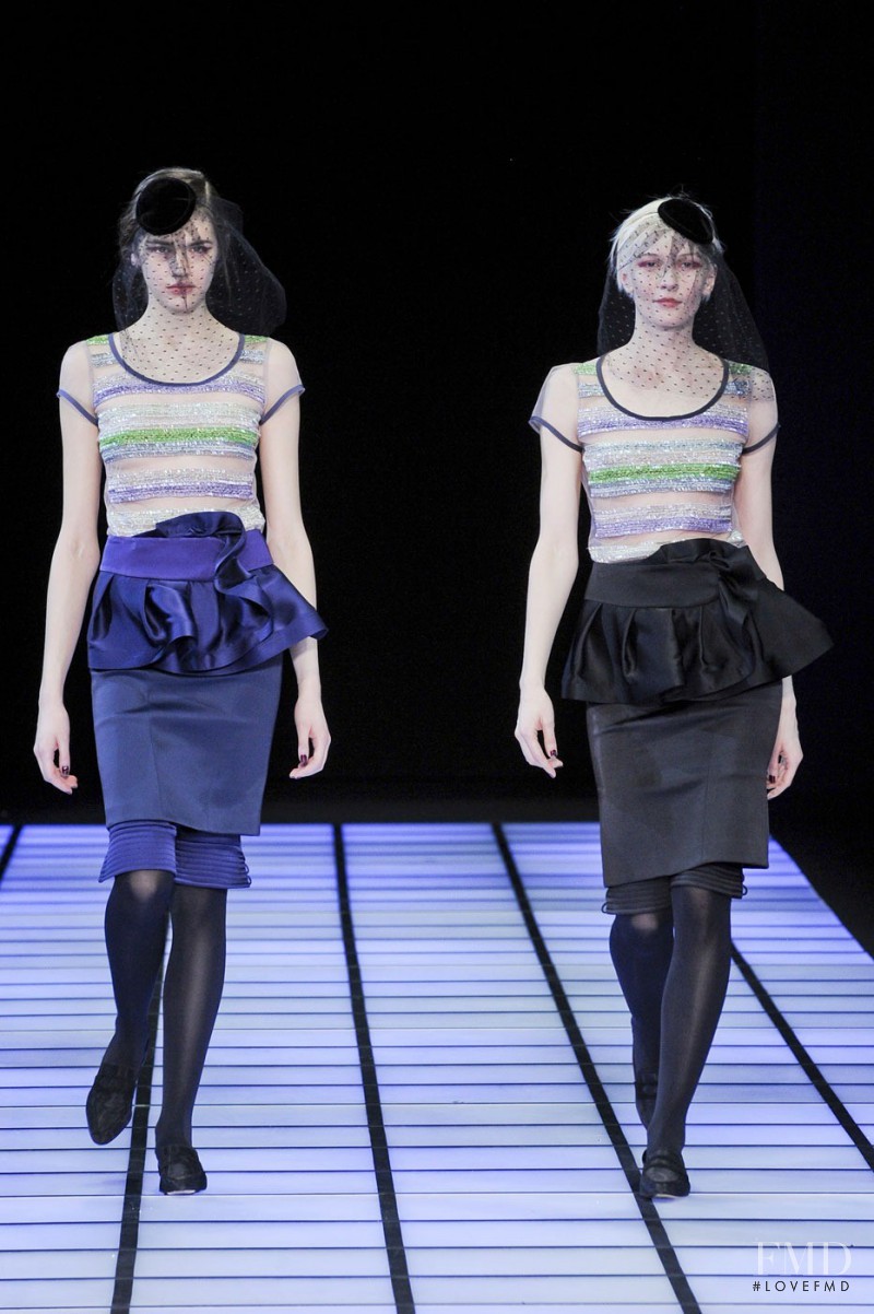 Emporio Armani fashion show for Autumn/Winter 2012