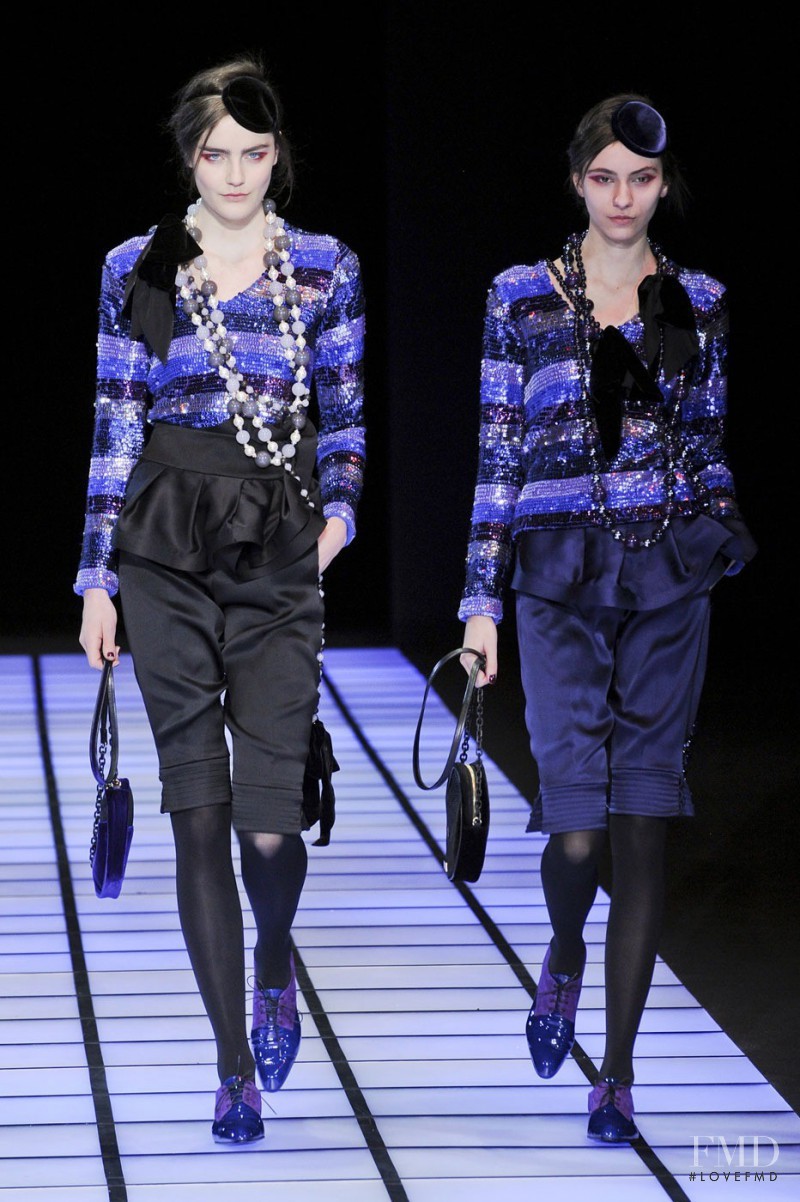 Emporio Armani fashion show for Autumn/Winter 2012