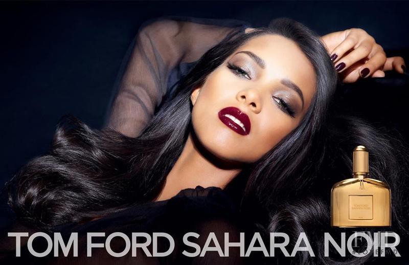 Lais Ribeiro featured in  the Tom Ford Beauty \'Sahara Noir\' Fragrance advertisement for Spring/Summer 2013