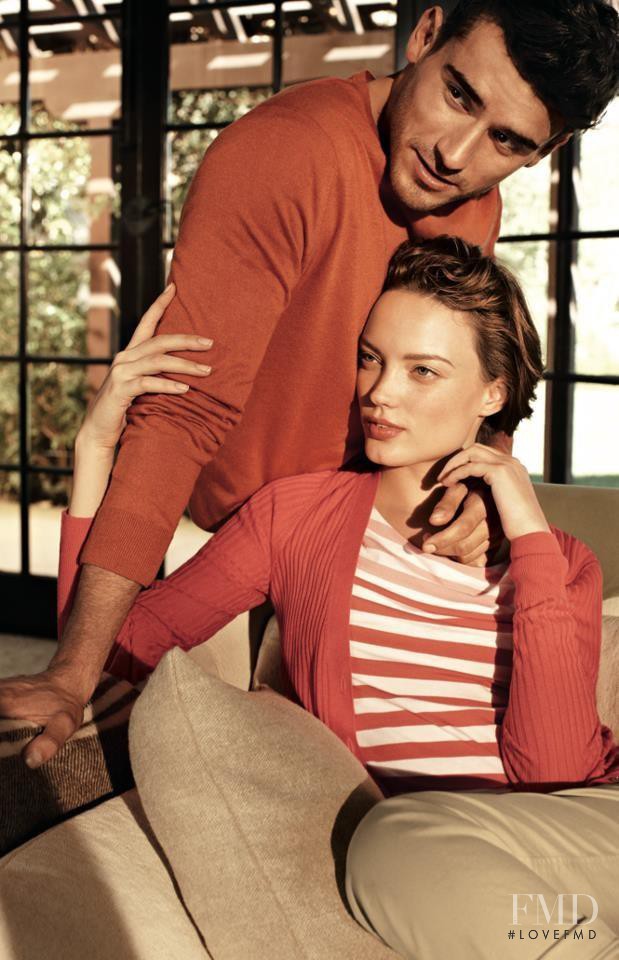 Natalia Chabanenko featured in  the Banana Republic advertisement for Spring/Summer 2013