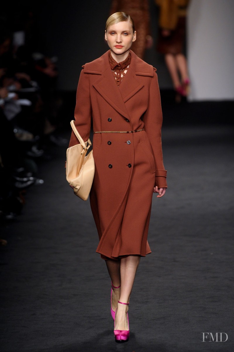 Nastia Shershen featured in  the Brioni fashion show for Autumn/Winter 2011