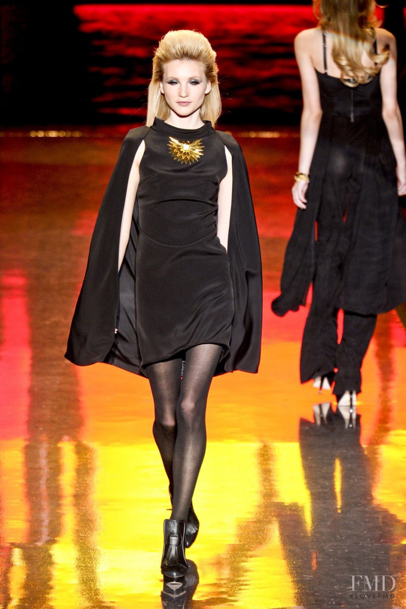 Nastia Shershen featured in  the L.A.M.B. fashion show for Autumn/Winter 2011