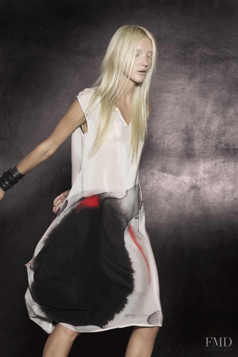 Nastia Shershen featured in  the Ilaria Nistri lookbook for Spring/Summer 2011