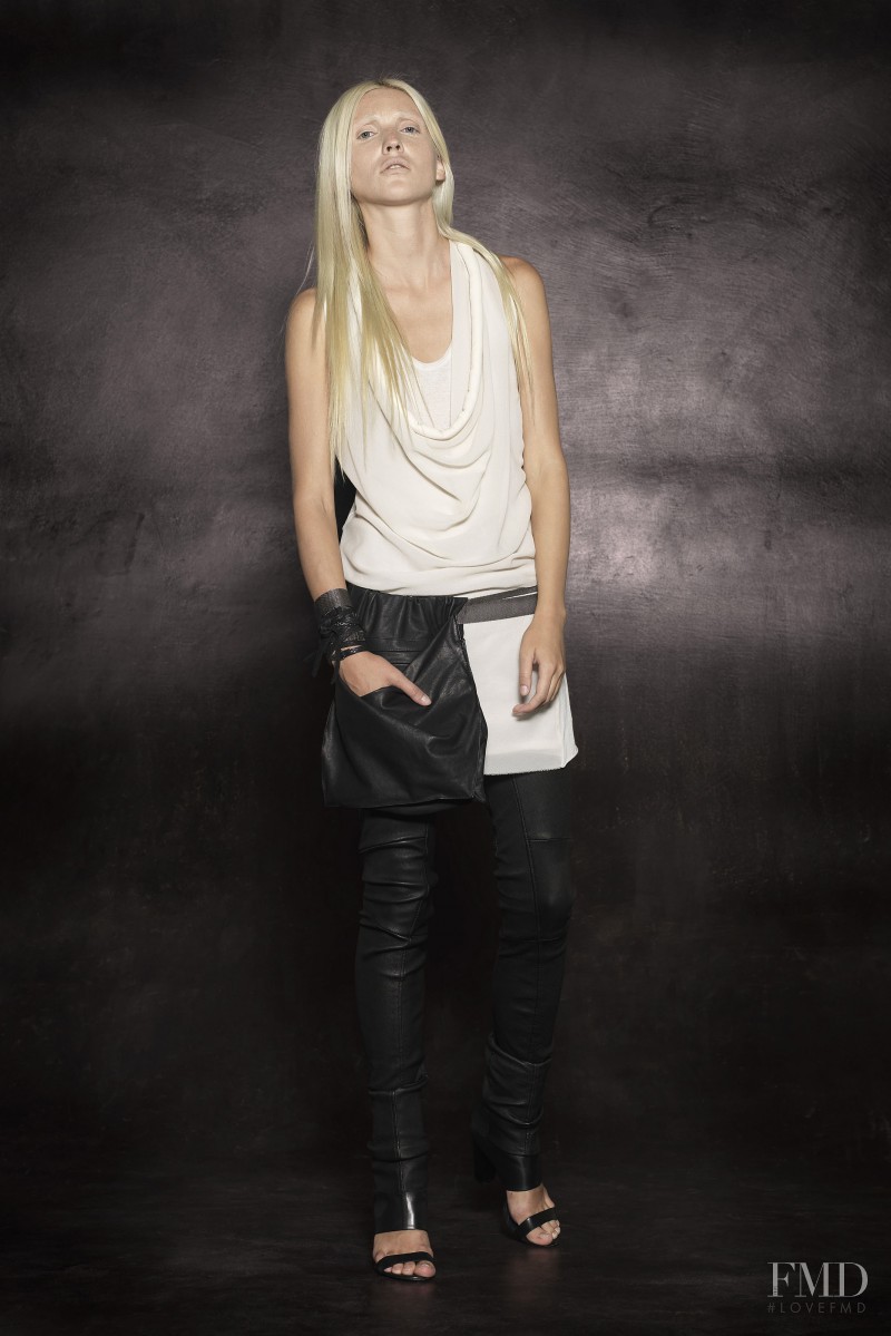 Nastia Shershen featured in  the Ilaria Nistri lookbook for Spring/Summer 2011