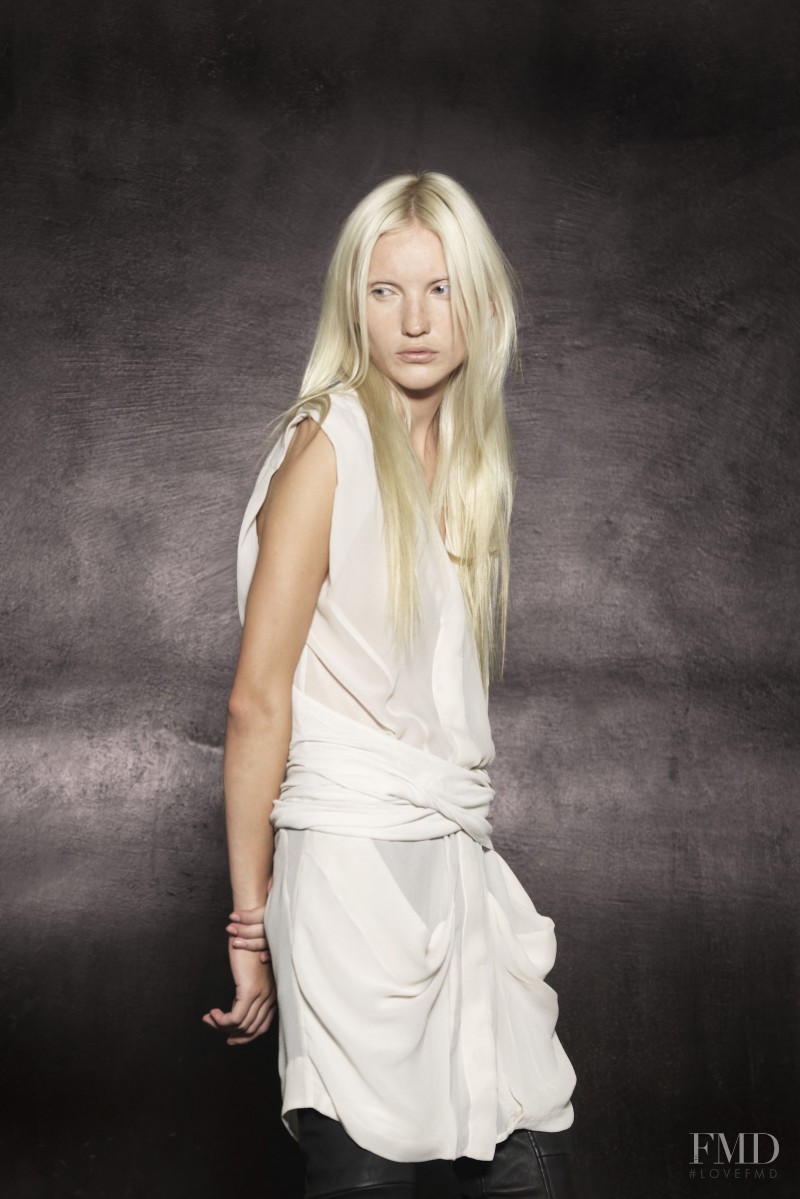 Nastia Shershen featured in  the Ilaria Nistri lookbook for Spring/Summer 2011