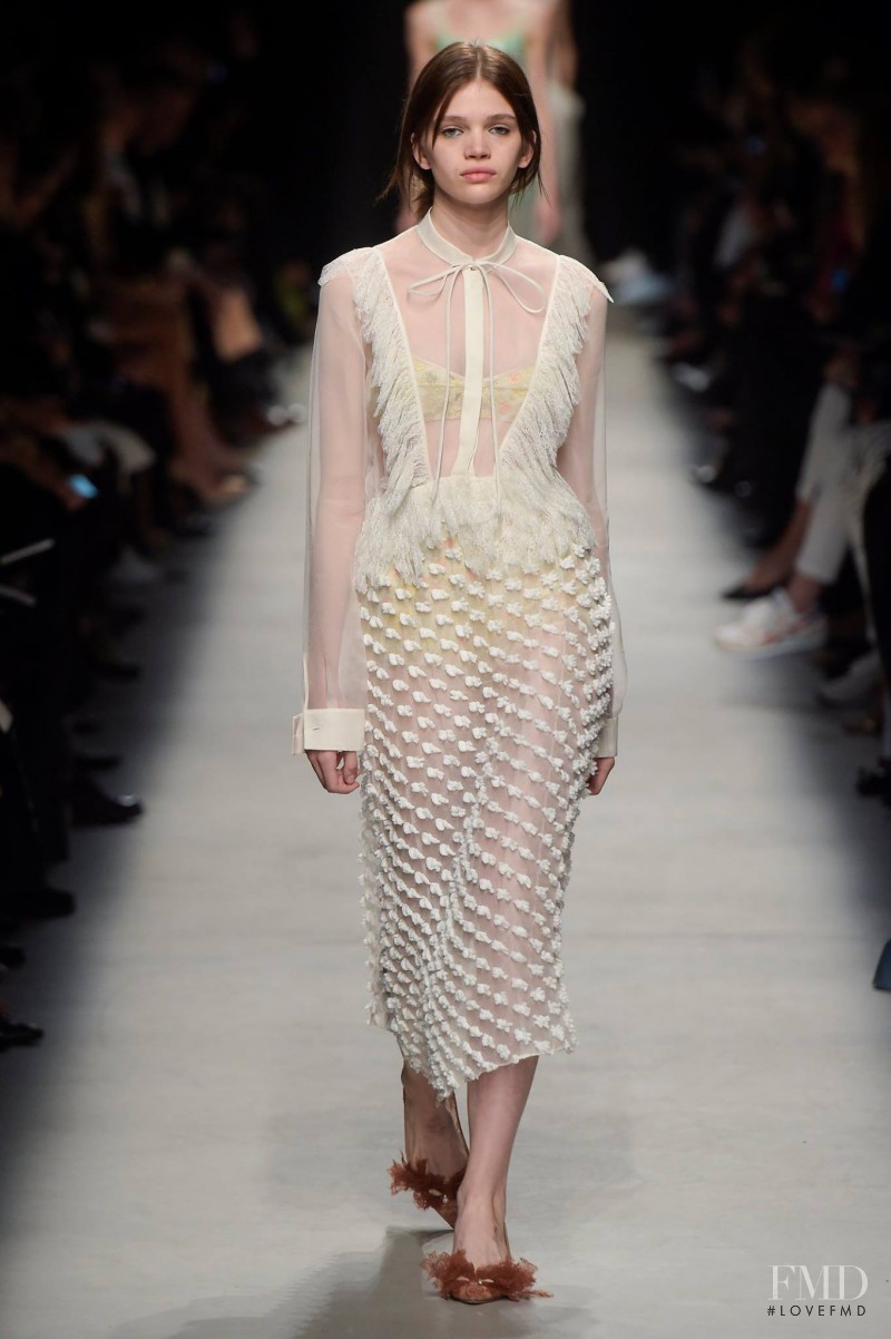 Stella Lucia featured in  the Rochas fashion show for Spring/Summer 2016