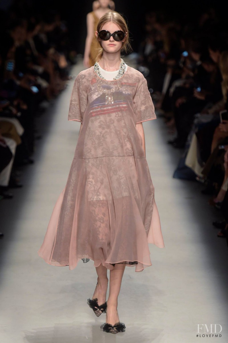 Willow Hand featured in  the Rochas fashion show for Spring/Summer 2016