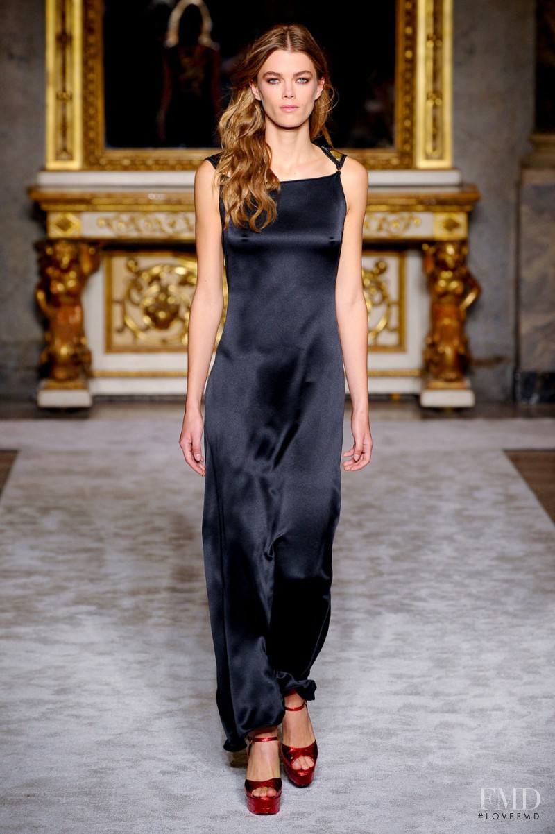 Mathilde Brandi featured in  the roccobarocco fashion show for Spring/Summer 2016