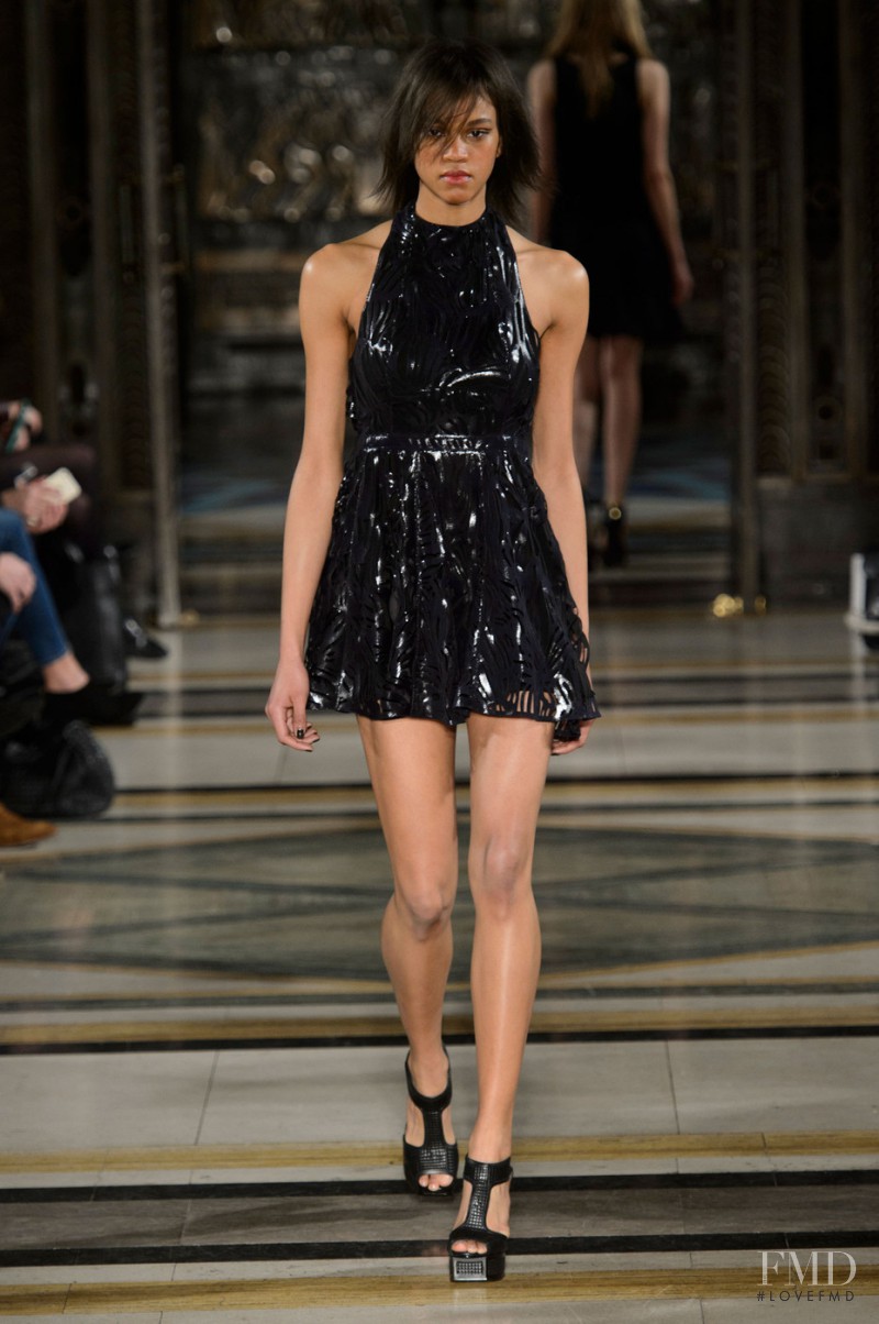 Melanie Engel featured in  the Felder Felder fashion show for Autumn/Winter 2015