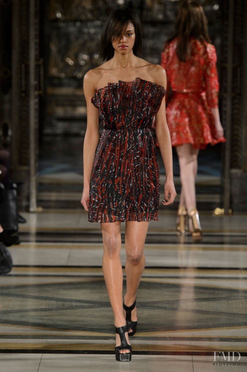 Melanie Engel featured in  the Felder Felder fashion show for Autumn/Winter 2015