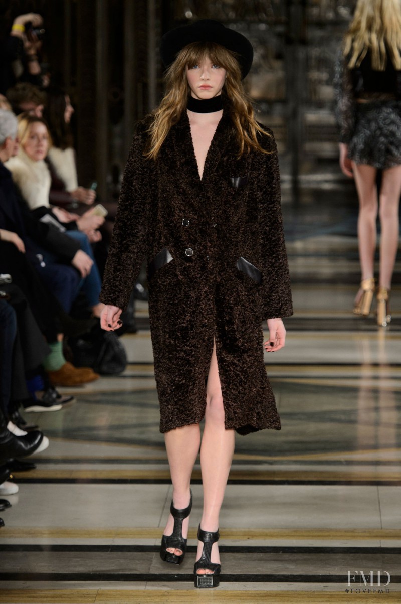 Xannie Cater featured in  the Felder Felder fashion show for Autumn/Winter 2015