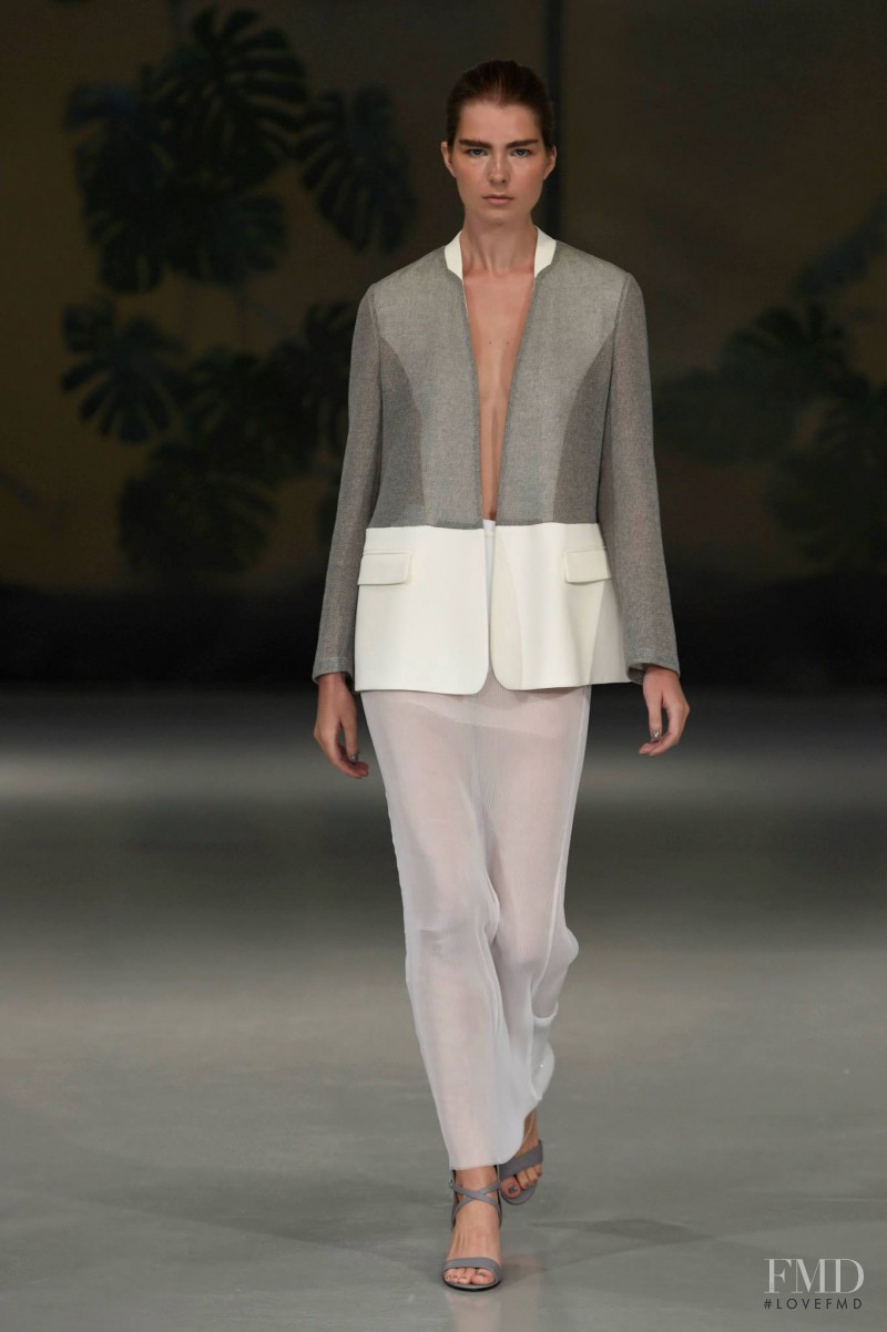 Gaby Loader featured in  the Barbara Casasola fashion show for Spring/Summer 2015