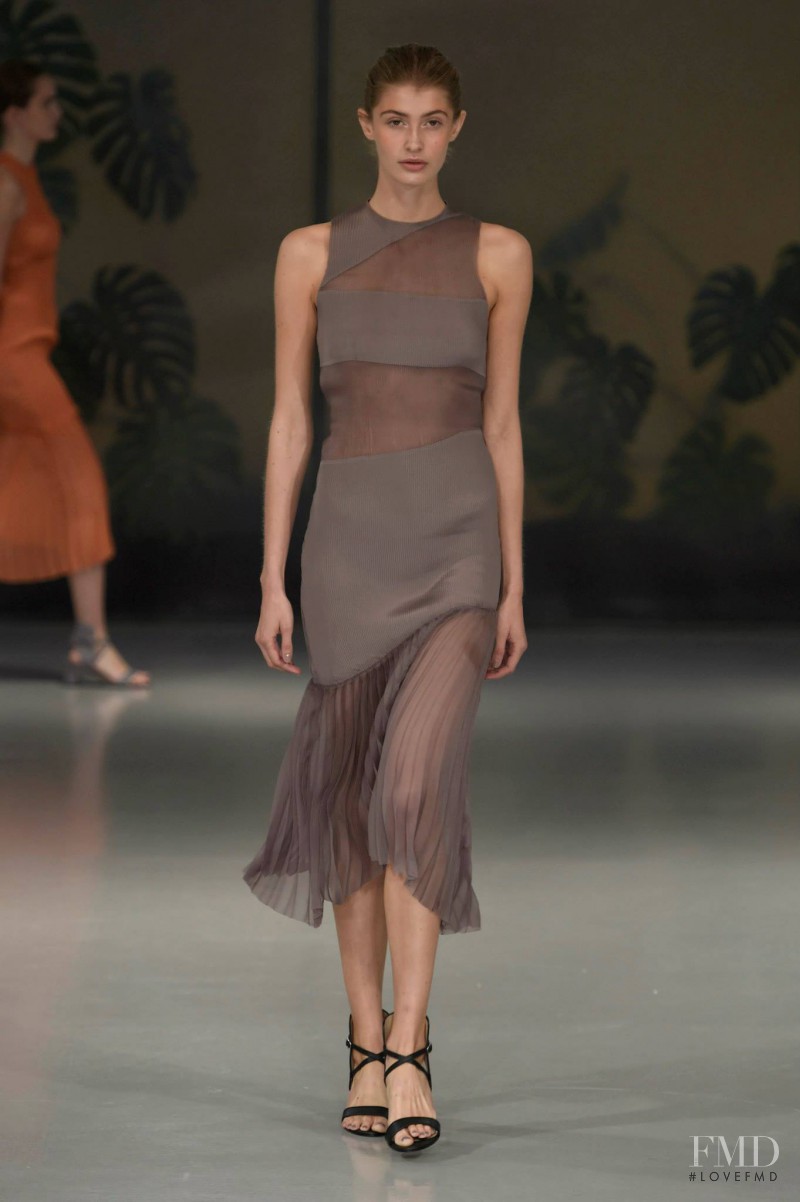 Augusta Beyer Larsen featured in  the Barbara Casasola fashion show for Spring/Summer 2015