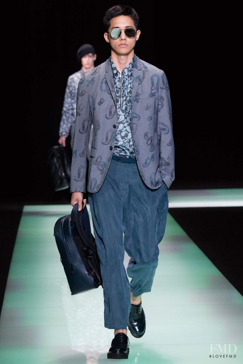 Emporio Armani fashion show for Spring/Summer 2016