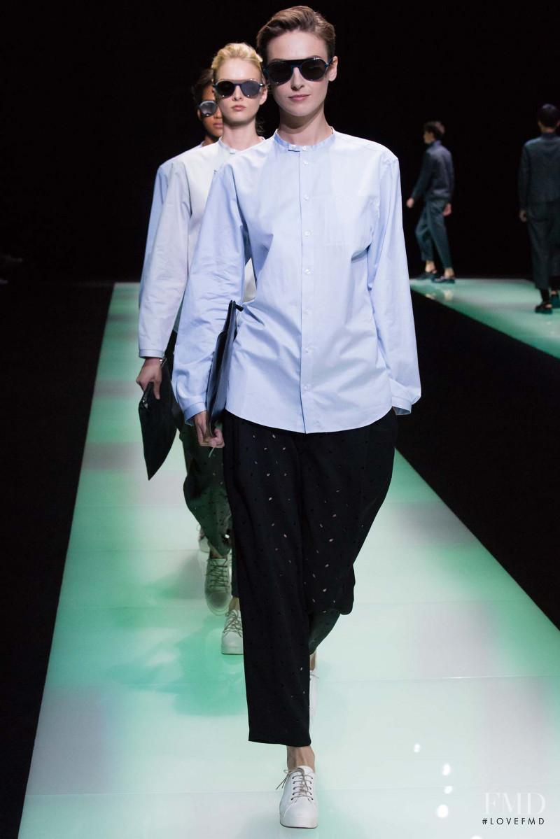 Emporio Armani fashion show for Spring/Summer 2016