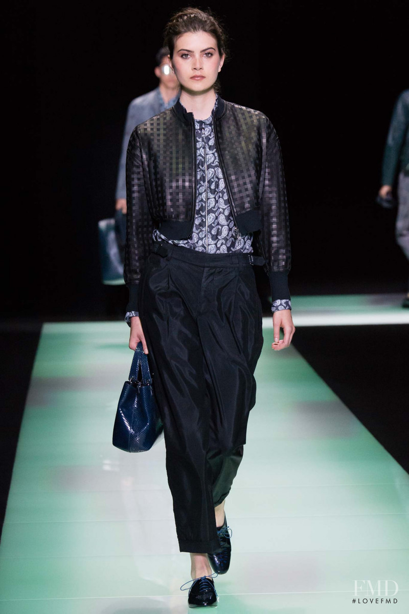 Emporio Armani fashion show for Spring/Summer 2016