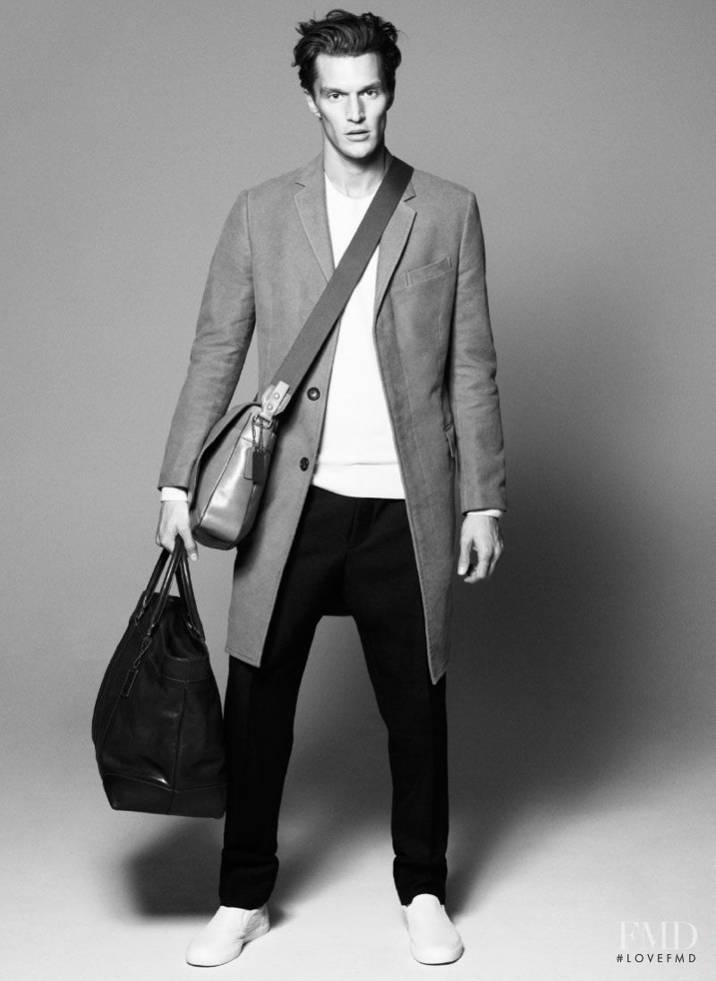 Shaun de Wet featured in  the Coach advertisement for Spring/Summer 2013