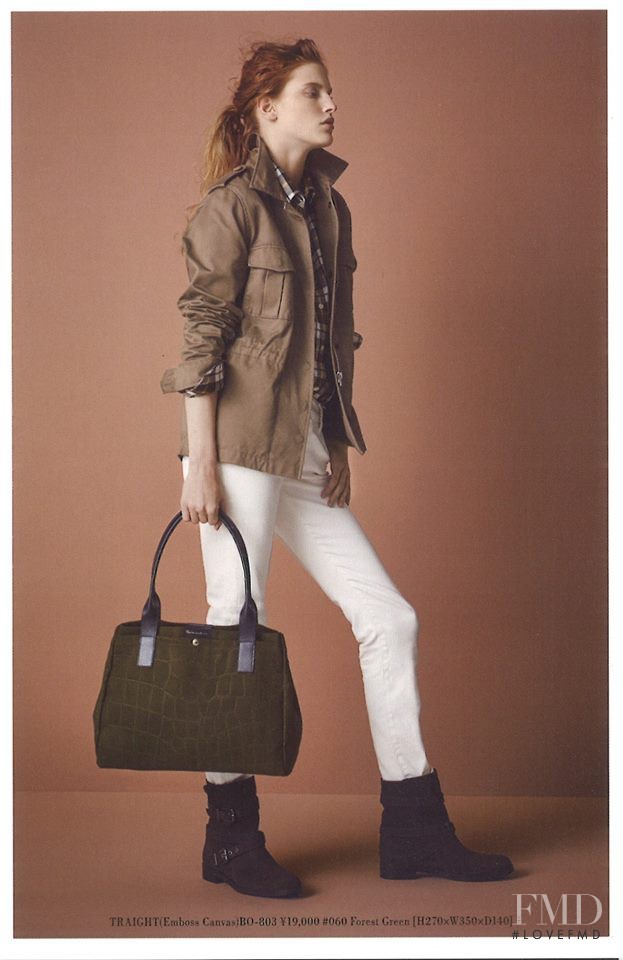 Niki Trefilova featured in  the 23-Ku catalogue for Winter 2015