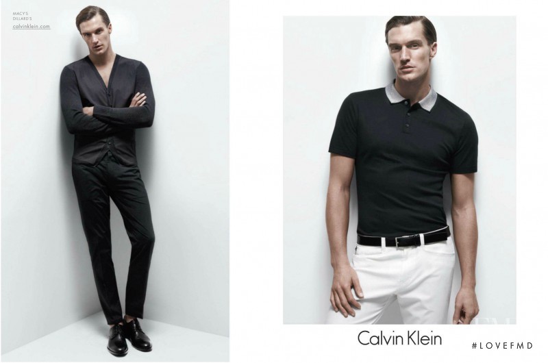 Calvin Klein White Label advertisement for Spring/Summer 2013