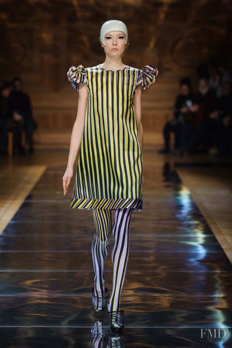 Oscar Carvallo fashion show for Spring/Summer 2014