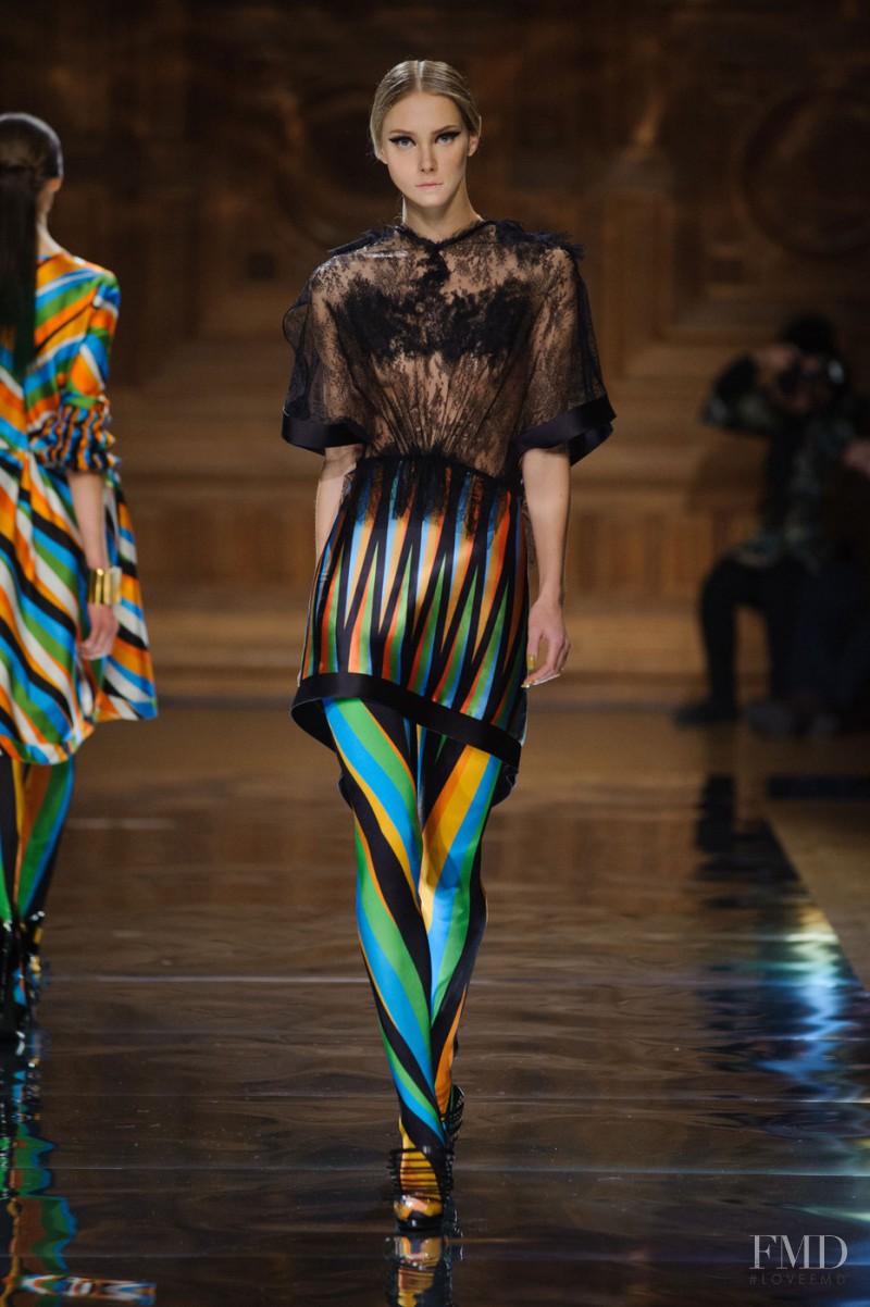 Oscar Carvallo fashion show for Spring/Summer 2014