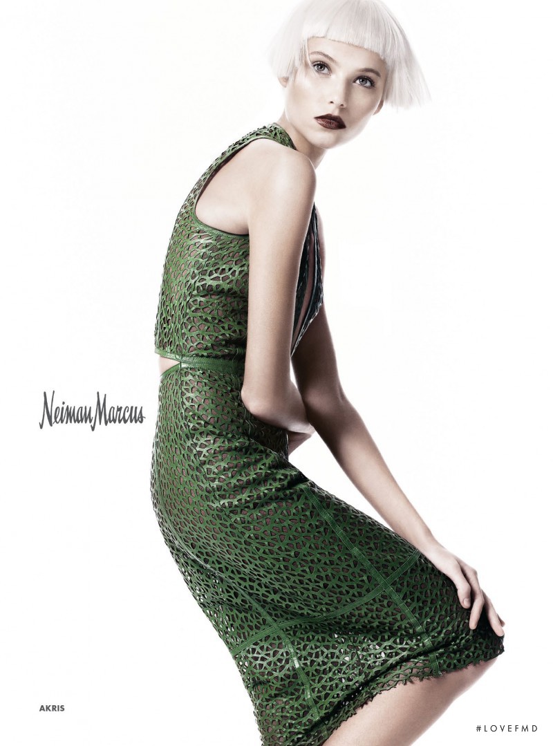Vika Falileeva featured in  the Neiman Marcus advertisement for Spring/Summer 2013