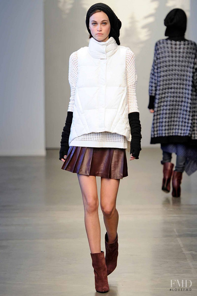 Sarah English featured in  the Tess Giberson fashion show for Autumn/Winter 2014