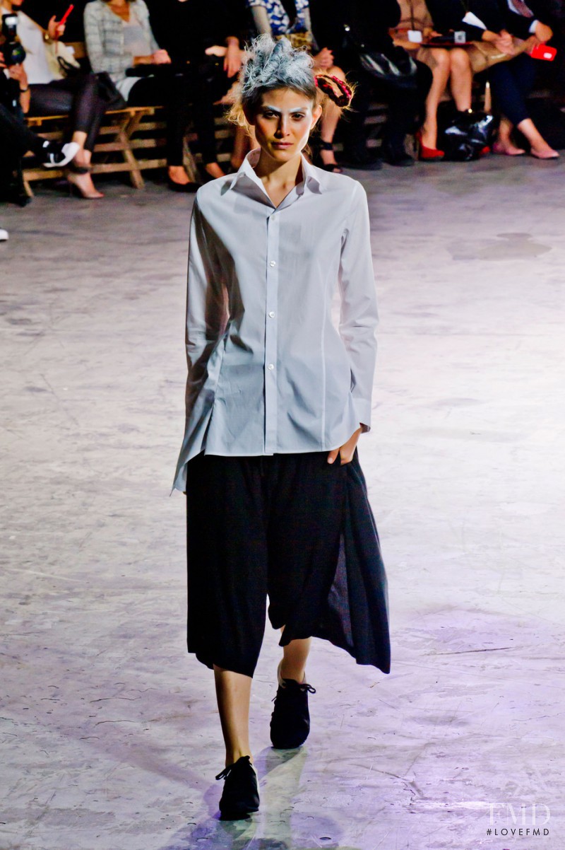 Yohji Yamamoto fashion show for Spring/Summer 2014