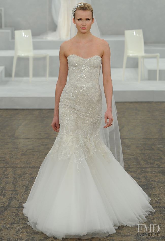 Monique Lhuillier Bridal fashion show for Spring/Summer 2015