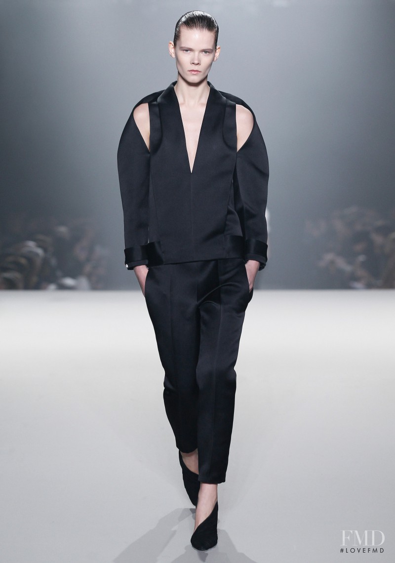 Irina Kravchenko featured in  the Alexander Wang fashion show for Autumn/Winter 2013