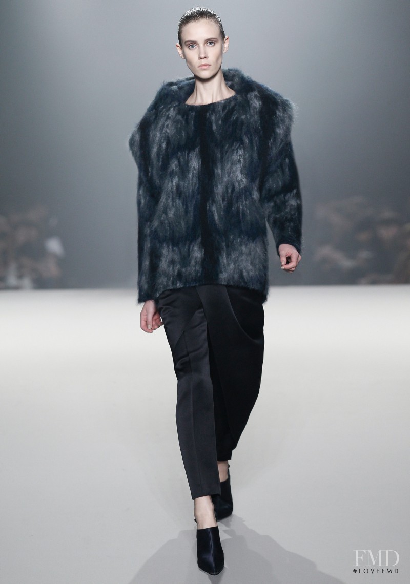 Marike Le Roux featured in  the Alexander Wang fashion show for Autumn/Winter 2013