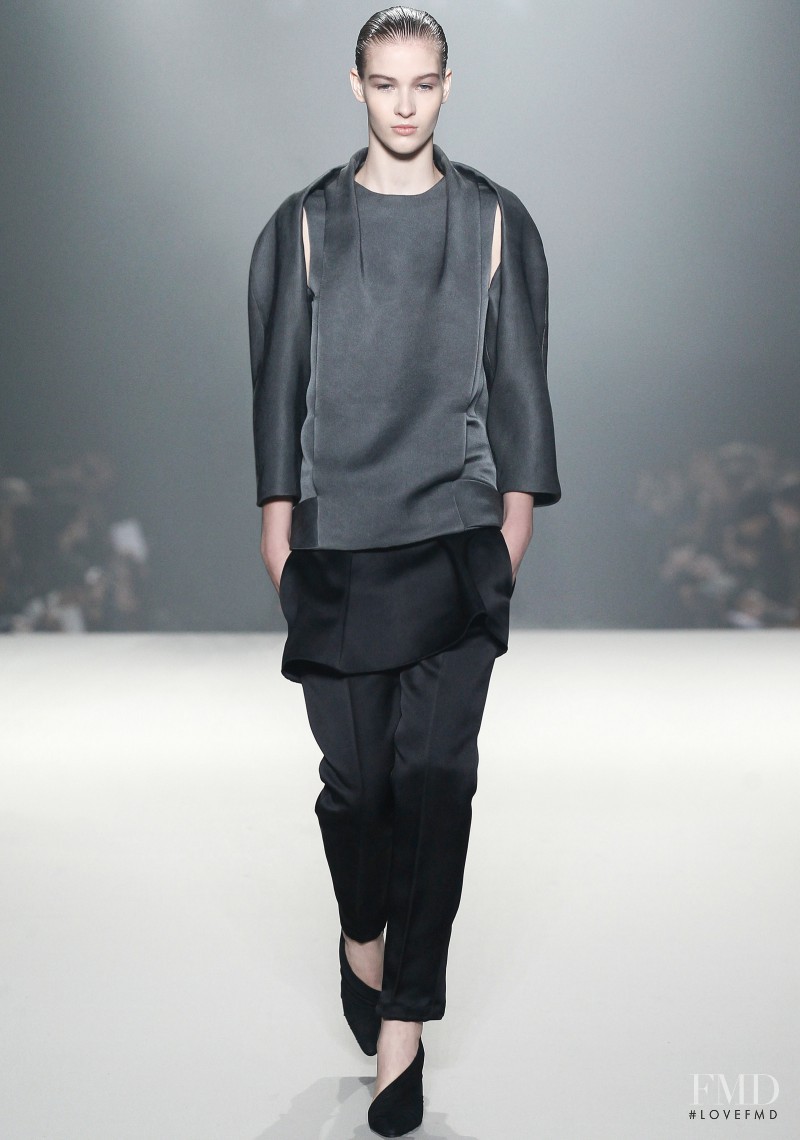 Elena Bartels featured in  the Alexander Wang fashion show for Autumn/Winter 2013