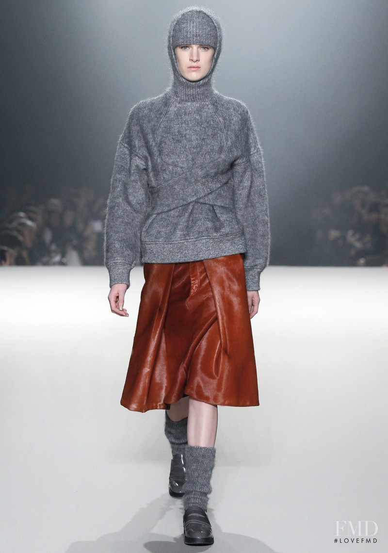 Ashleigh Good featured in  the Alexander Wang fashion show for Autumn/Winter 2013