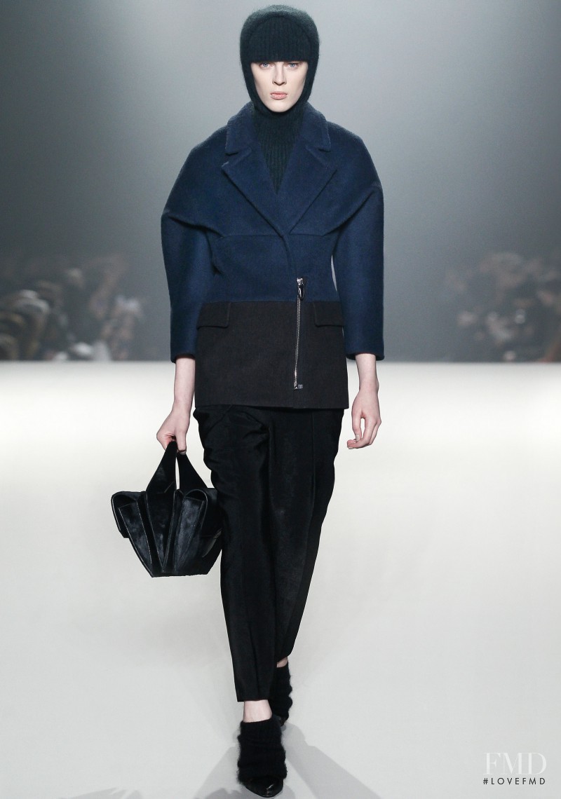 Giedre Kiaulenaite featured in  the Alexander Wang fashion show for Autumn/Winter 2013