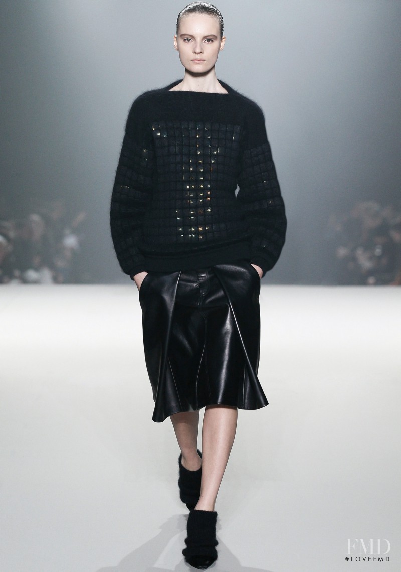 Tilda Lindstam featured in  the Alexander Wang fashion show for Autumn/Winter 2013
