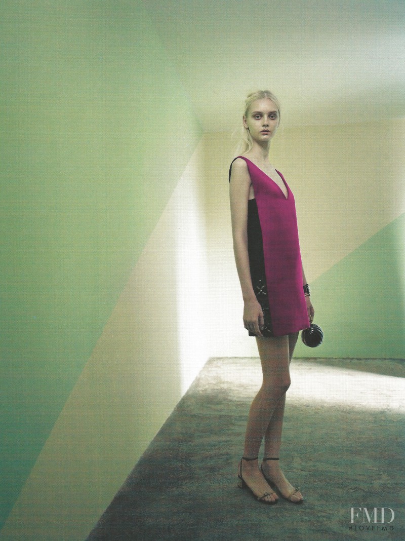 Nastya Kusakina featured in  the Barneys New York catalogue for Spring/Summer 2013
