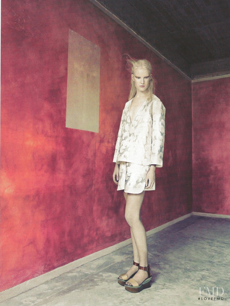 Linn Arvidsson featured in  the Barneys New York catalogue for Spring/Summer 2013