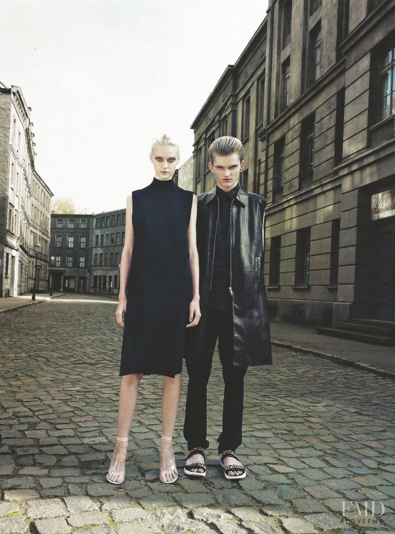 Nastya Kusakina featured in  the Barneys New York catalogue for Spring/Summer 2013