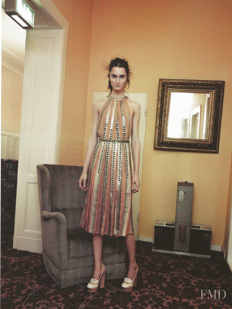 Mackenzie Drazan featured in  the Barneys New York catalogue for Spring/Summer 2013