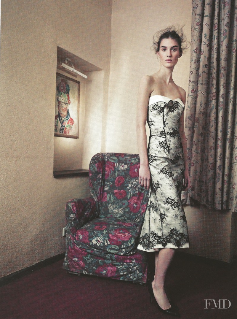 Marte Mei van Haaster featured in  the Barneys New York catalogue for Spring/Summer 2013