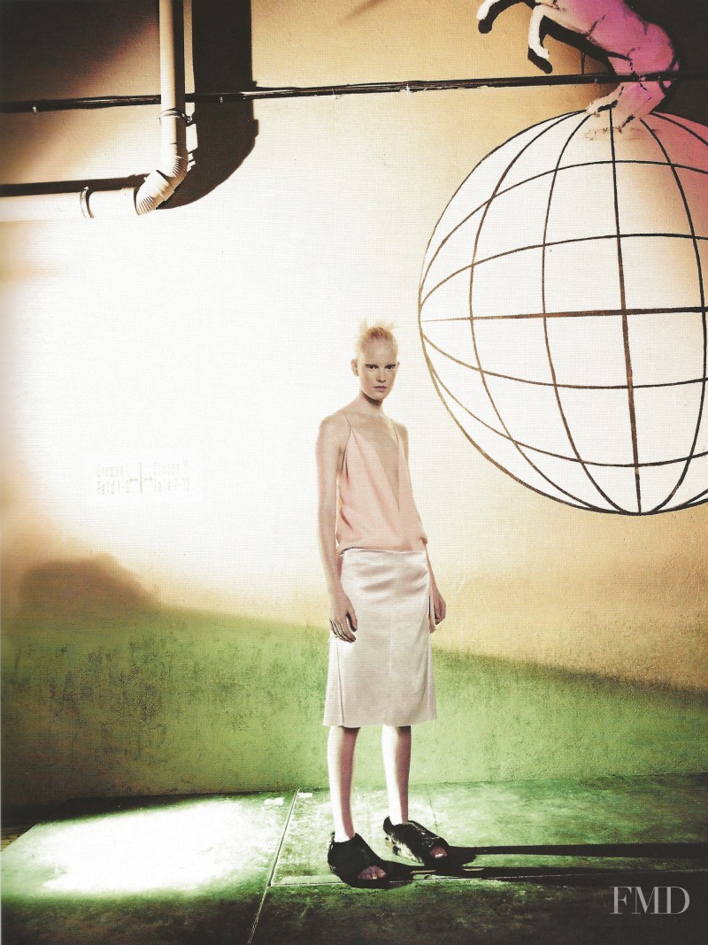 Linn Arvidsson featured in  the Barneys New York catalogue for Spring/Summer 2013