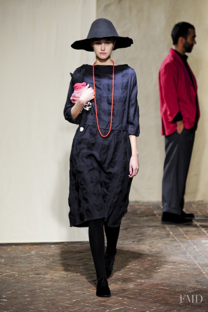 Sarah English featured in  the Daniela Gregis fashion show for Autumn/Winter 2013