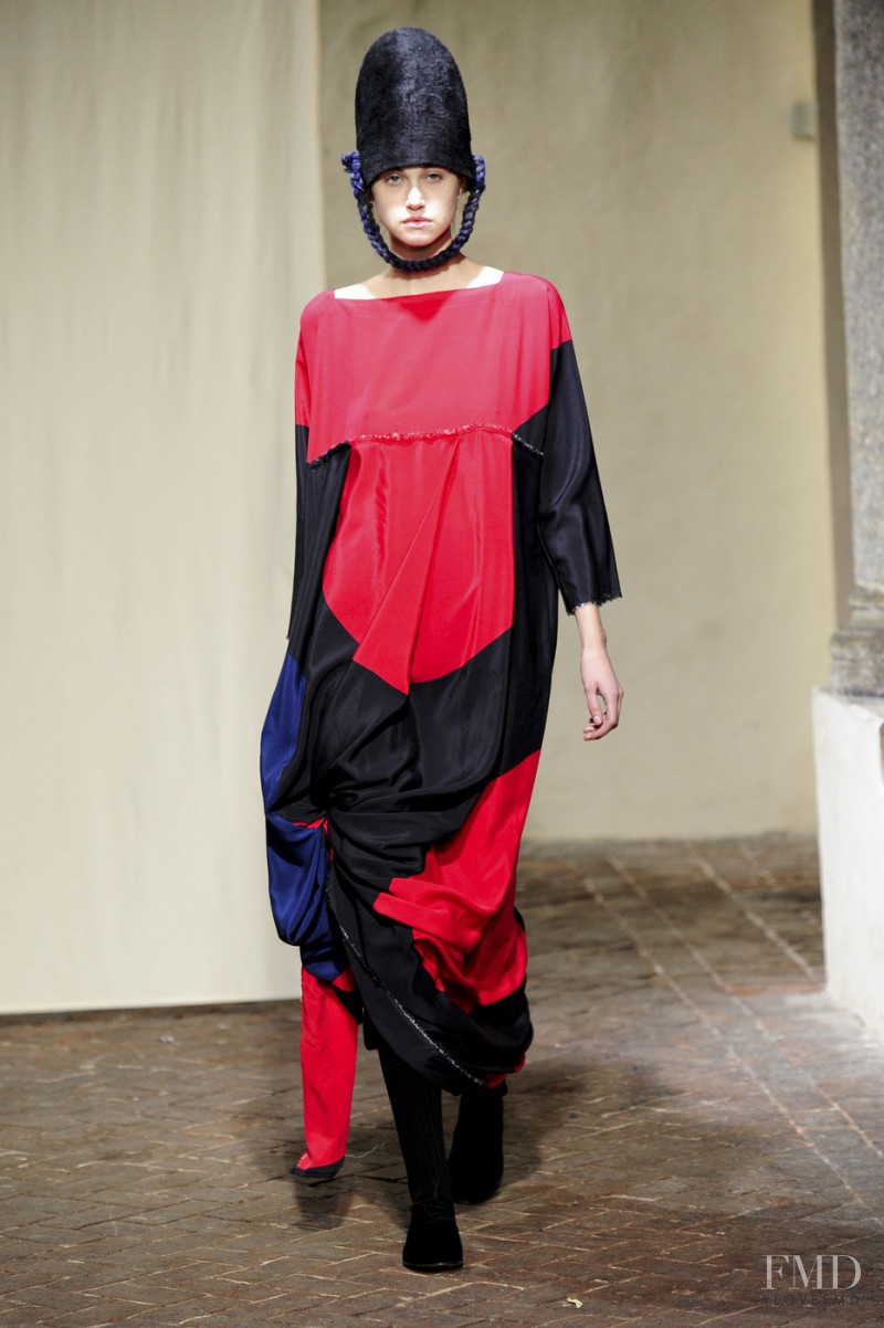 Sarah English featured in  the Daniela Gregis fashion show for Autumn/Winter 2013