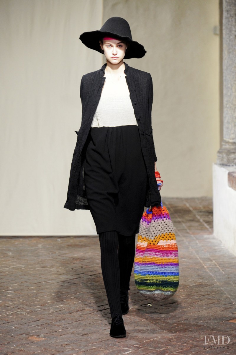 Sarah English featured in  the Daniela Gregis fashion show for Autumn/Winter 2013