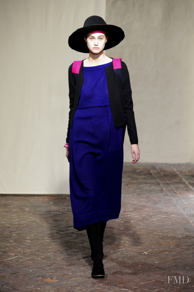 Sarah English featured in  the Daniela Gregis fashion show for Autumn/Winter 2013